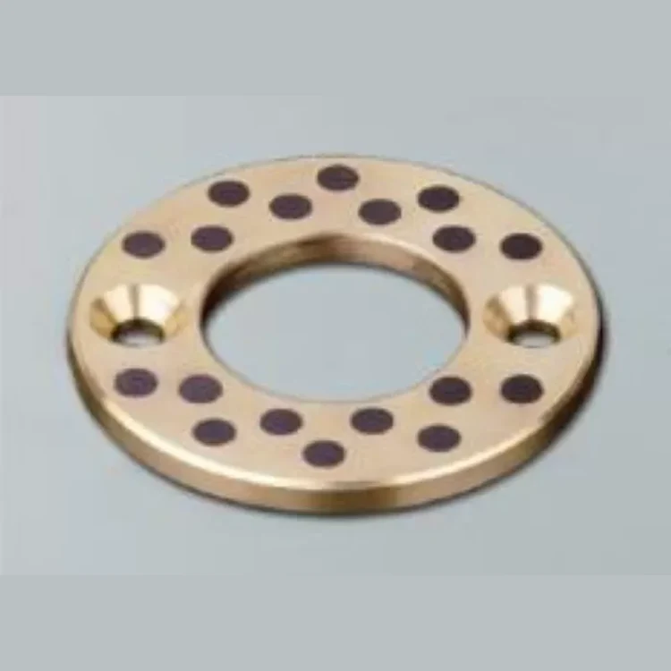 Lubrifiant solide Roulements en bronze coulé Rondelle de butée